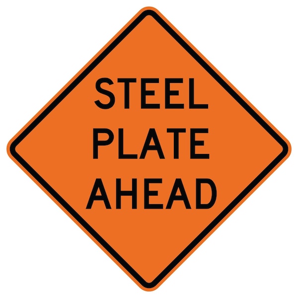 Sign Solutions Usa 48 in Height, 48 in Width, Aluminum, Diamond DUS08DFO4848W8-24 - main